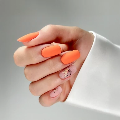 Ojă semipermanentă premium portocaliu allure 017 - Jaffa