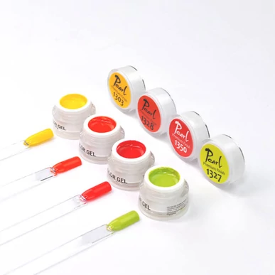 Set 4 geluri UV colorate - Lemonade