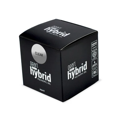 PolyAcryl Gel Hybrid Pearl Nails Clear 15 ml