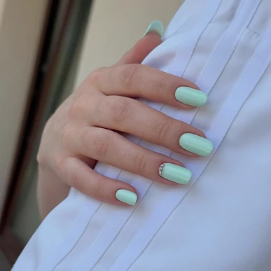 Ojă semipermanentă allure premium măr verde 127 - Sinbad