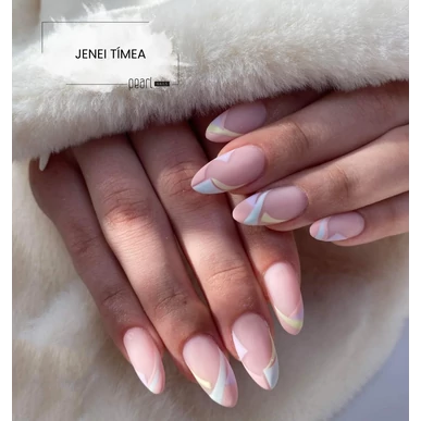Ojă semipermanentă Roz Pearl Nails Classic 128 Gel Lac