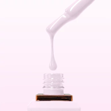 Ojă semipermanentă premium roz pastel allure 166 - Silky Whisper