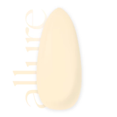 Ojă semipermanentă premium galben allure 168 - Cream Veil