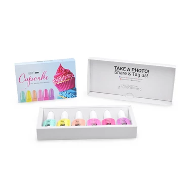 Set 6 oje semipermanente Pearl Nails, Cupcake