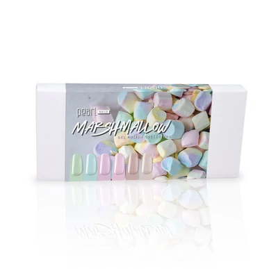 Set 6 oje semipermanente Pearl Nails, Marshmallow