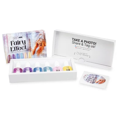 Set 6 oje semipermanente Pearl Nails, Fairy Effect
