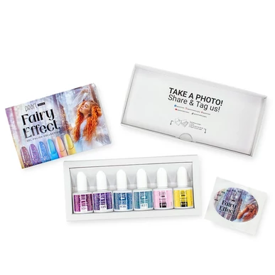 Set 6 oje semipermanente Pearl Nails, Fairy Effect