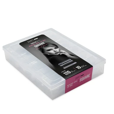 Tipsuri reutilizabile Square Flat Slim 120 buc