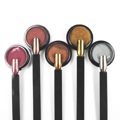 Metal Shades - Decor Unghii Pudră Chrome Powder Collection