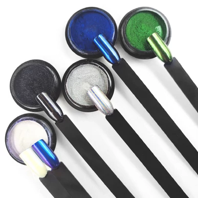Winter Shades - Decor Unghii Pudră Chrome Powder Collection