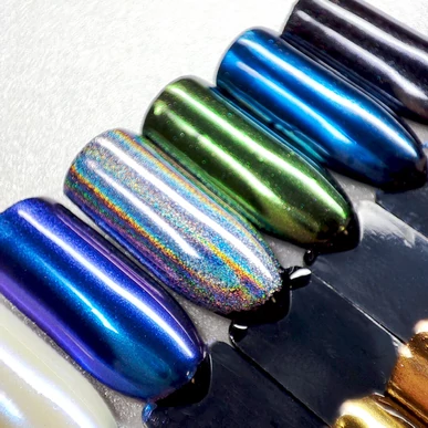 Winter Shades - Decor Unghii Pudră Chrome Powder Collection