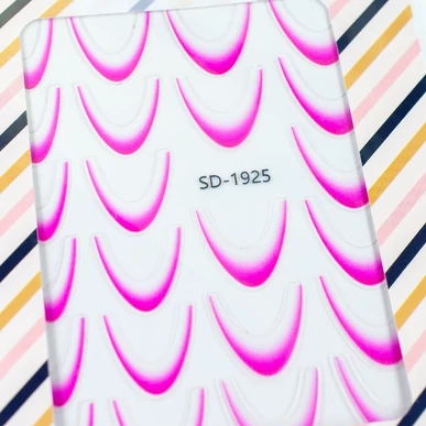 Sticker pentru degrade sau ombre french Pearl Nails