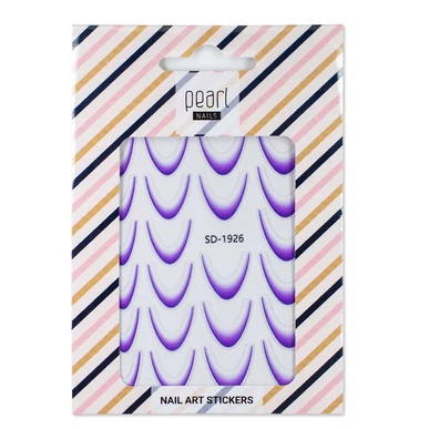 Sticker pentru degrade/ombre french mov