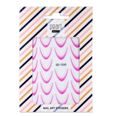 Sticker pentru degrade/ombre french roz