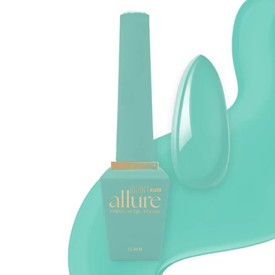 Ojă semipermanentă allure premium verde turcoaz 054 - Green Bay