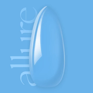 Ojă semipermanentă allure premium turcoaz 102 - Curious Blue 