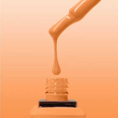 Ojă semipermanentă allure premium portocaliu 105 - Flush Orange