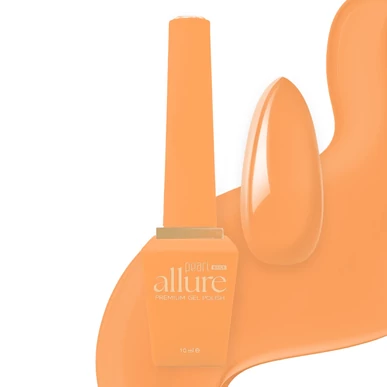 Ojă semipermanentă allure premium portocaliu 105 - Flush Orange