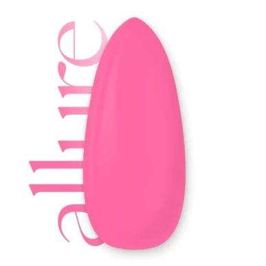 Ojă semipermanentă allure premium roz 108 - Neon Red