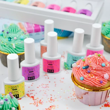 Set 6 oje semipermanente Pearl Nails, Cupcake
