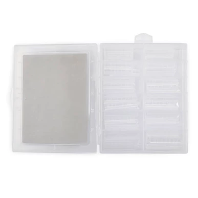 Tipsuri reutilizabile Pătrat PolyAcryl Hybrid cutie 120 buc