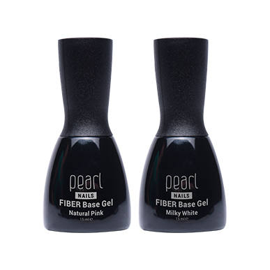 Bază unghii cu fibră de sticlă Fiber Base Gel Pearl Nails 15 ml