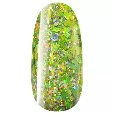 Color Gel UV Verde cu Sclipici Pearl Nails 431