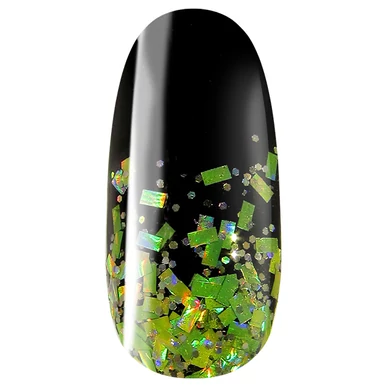Color Gel UV Verde cu Sclipici Pearl Nails 431