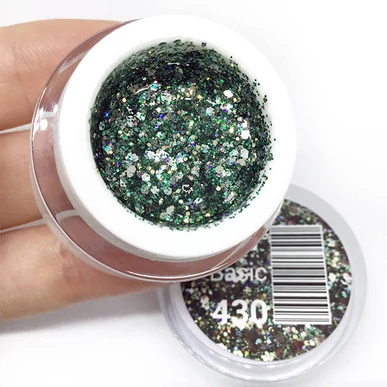 Color Gel UV Verde Strălucitor Pearl Nails 430
