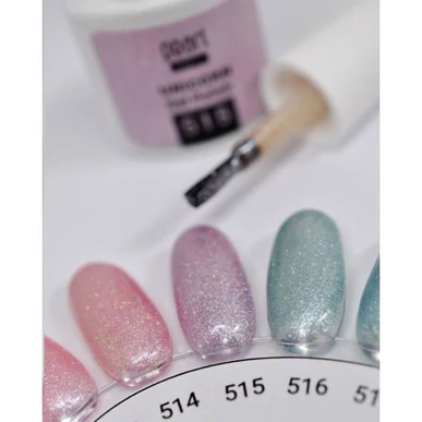 Oja semipermanenta Unicorn 515 gel lac - Mov închis strălucitor