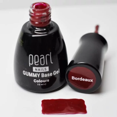 Bază Rubber Gummy Pearl Nails Bordo 15 ml