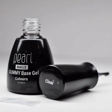  Bază Rubber Gummy Pearl Nails Transparent 15 ml