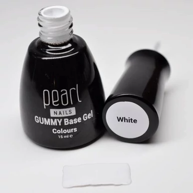 Bază Rubber Gummy Pearl Nails Alb 15 ml