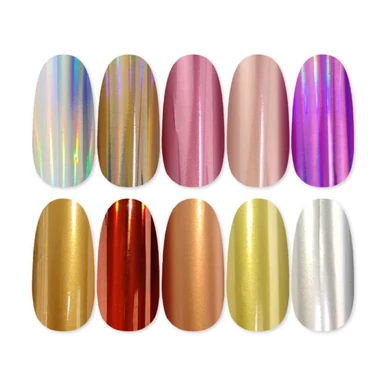 Box Folie de transfer unghii 10in1 - Golden Shades
