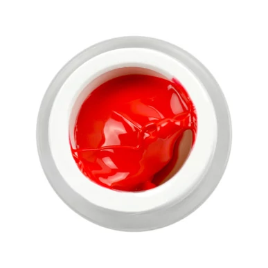 Gel color 3D Roșu Emboss Pearl Nails 5ml