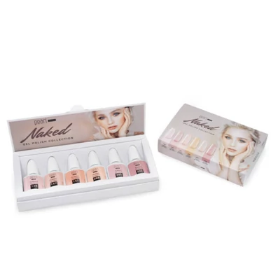 Set 6 oje semipermanente Pearl Nails, Naked