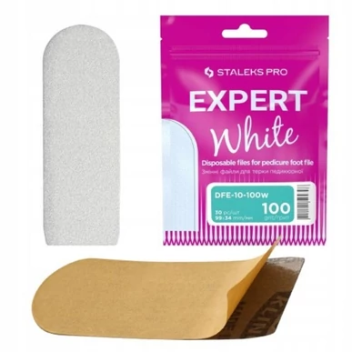 Set rezerve pilă pedichiura pentru bază metalică STALEKS Expert PRO 100, 30 buc