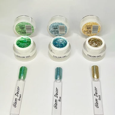 Set 3 Geluri Glam Decor Gel  - Carnival Tropic