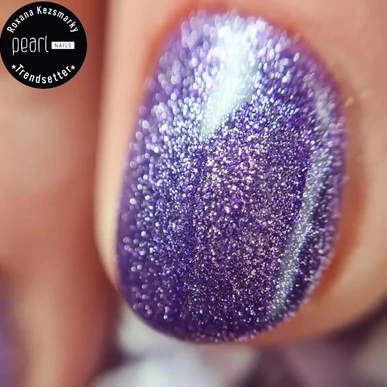 Ojă semipermanentă mov Pearl Nails Matte Stone 603