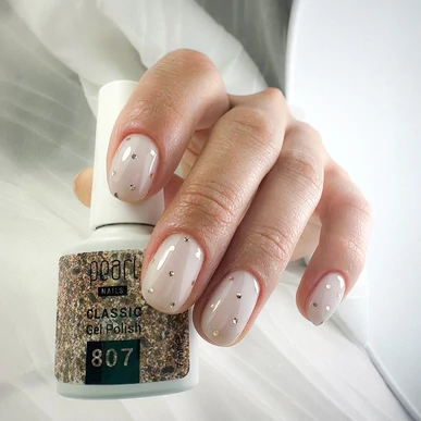 807 Classic Ojă semipermanentă cu sclipici Pearl Nails