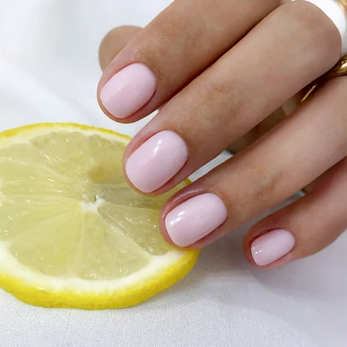 Liquid Polygel - Baby Pink Pearl Nails