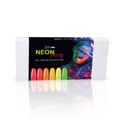 Set 6 oje semipermanente Pearl Nails, Neon Party