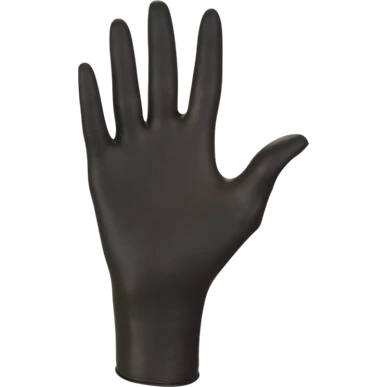 nitrylex® black mănuși din nitril negre - mărimea M