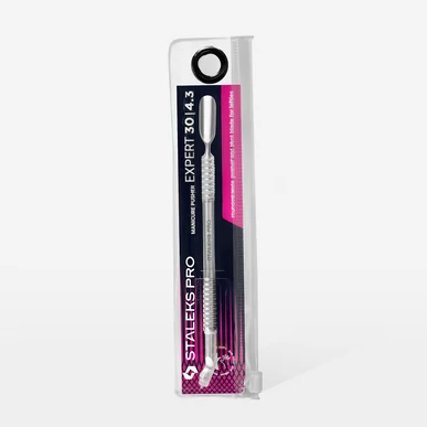 Pusher și tăietor cuticule profesional pentru stângaci Staleks Pro Expert 30 4.3