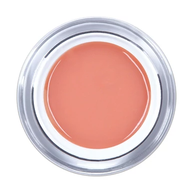  PolyAcryl Gel Hybrid Pearl Nails Peach