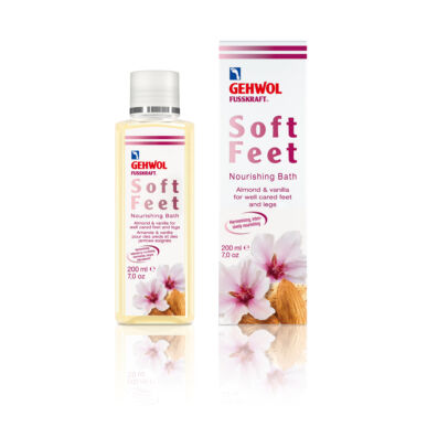 Soluție de baie picioare sensibile și uscate GEHWOL FUSSKRAFT® SOFT FEET, 200ml