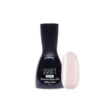 Bază Rubber Gummy Pearl Nails Milky Pink 15 ml