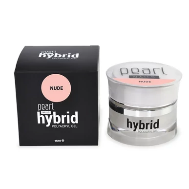 PolyAcryl Gel Hybrid Pearl Nails Nude 15 ml