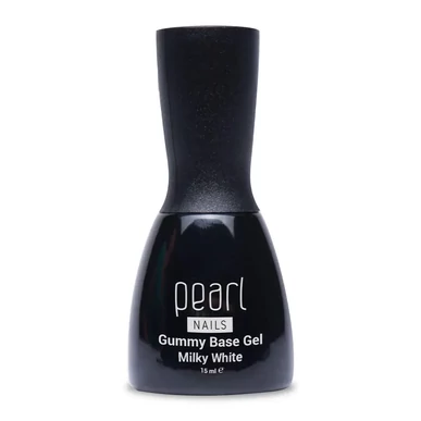 Bază Rubber Gummy Pearl Nails Milky White 15 ml