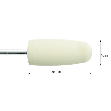 Capăt de freză polizor din silicon - fine